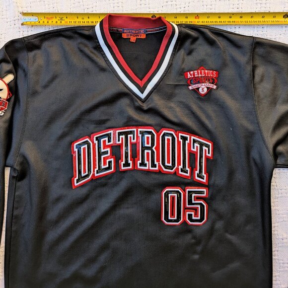 DETROIT 72 LIMITED EDITION 05 JERSEY-AUTHENTIC SPORT- SPORTS COLLECTION-Sz L/XL - Picture 3 of 6